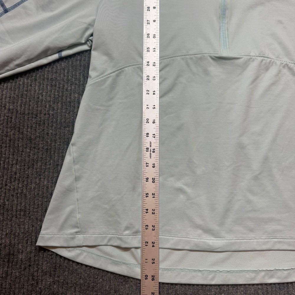 Under Armour Pullover Womens 1X Light Blue Quarter Zip Long Sleeve Athletic Top - Picture 6 of 12